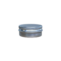 Nutley's 15ml Aluminium Screw Top Lip Balm Tins