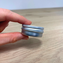 Load image into Gallery viewer, Nutley&#39;s 15ml Aluminium Screw Top Lip Balm Tins
