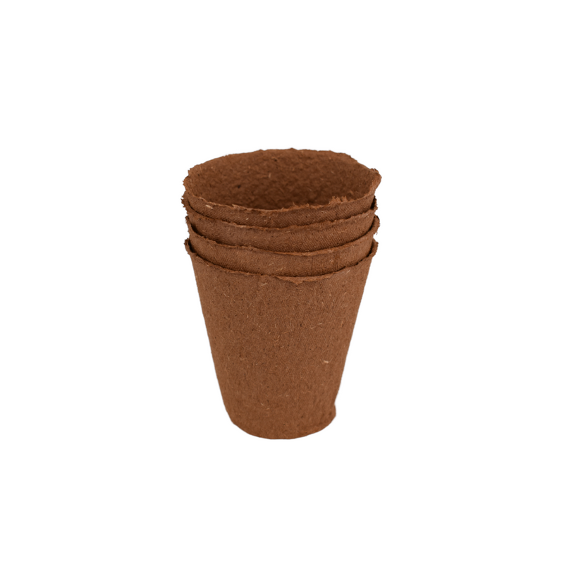 Nutley's 8cm Biodegradable & Organic Wood Fibre Plant Pots