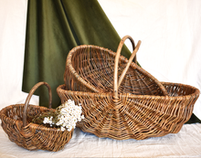 Load image into Gallery viewer, Nutley&#39;s Large Willow Hand Made Trug
