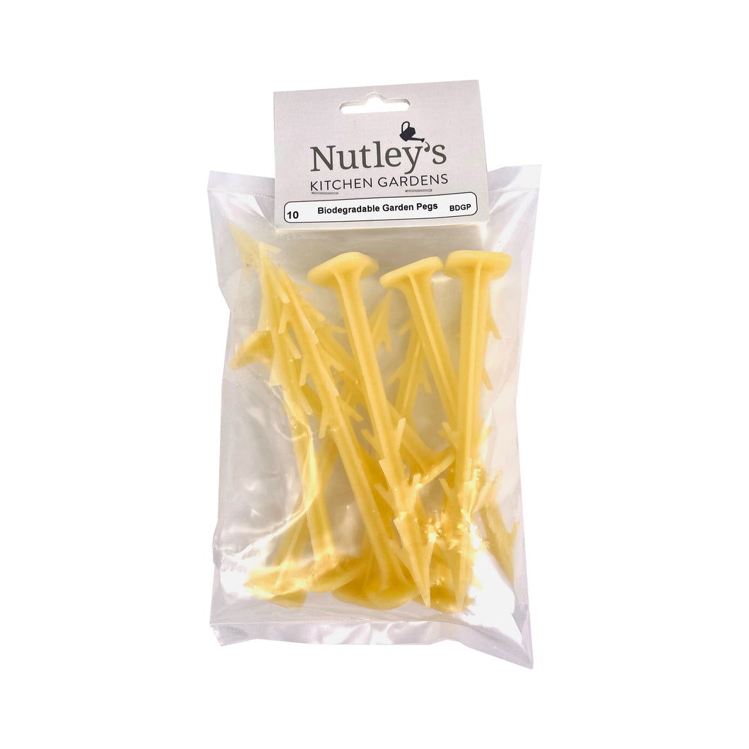 Nutley's Pack of 10 Biodegradable Fabric Pegs
