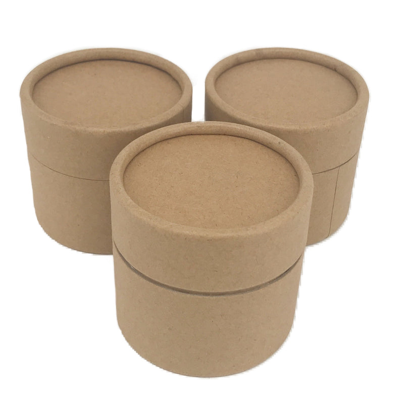 Nutley's 200ml Cardboard Pots Waterproof Lining Cosmetics Body Butter Soaps Biodegradable 