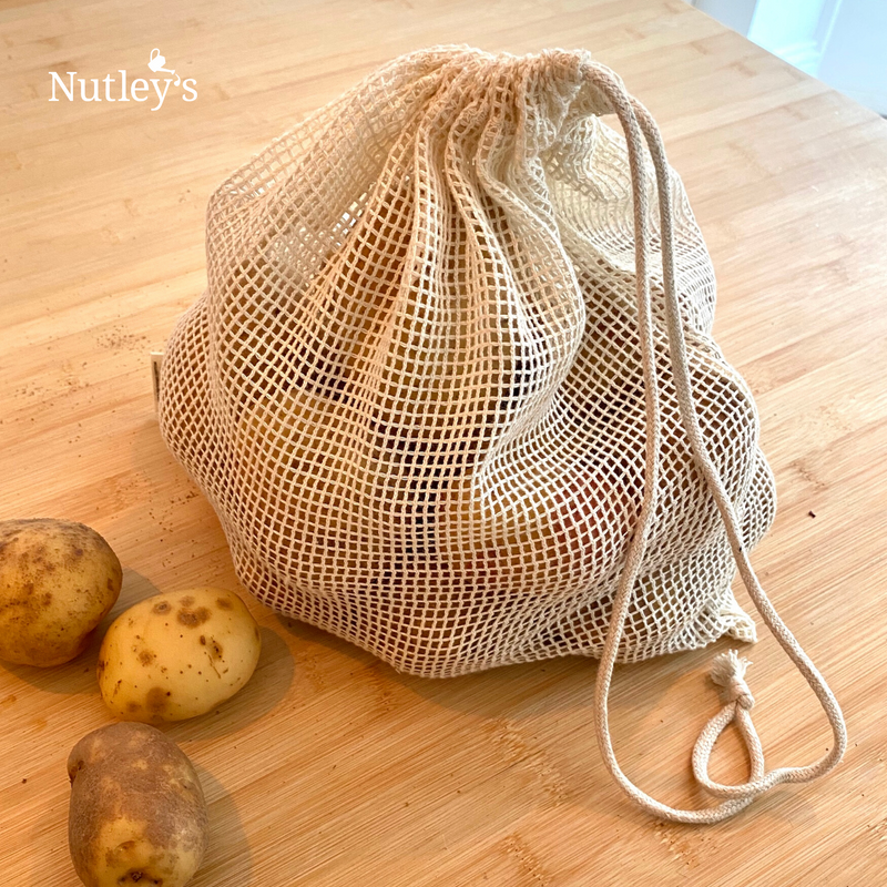 Nutley's Cotton Vegetable Mesh Bags MultiPack