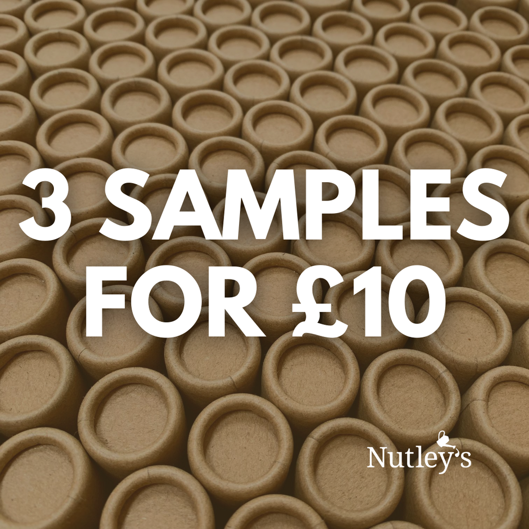 3 Samples with Delivery for £10