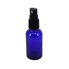 Load image into Gallery viewer, Nutley&#39;s 30ml Cobalt Blue Glass Bottles with Spray Lids
