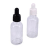 Nutley's 30ml Clear Glass Dropper Bottles: Choose Lid Colour