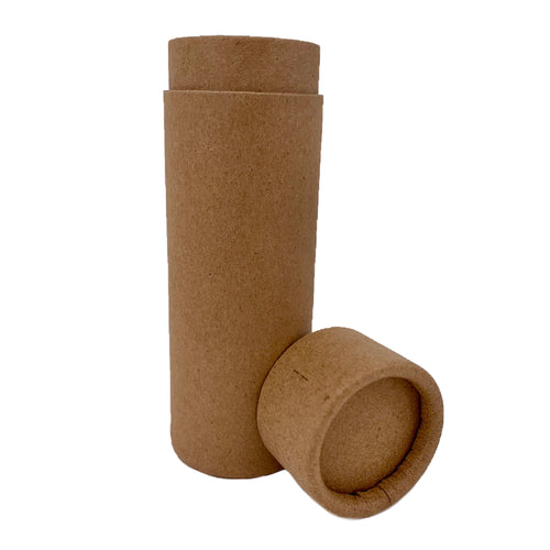 Nutley's 100ml Cardboard Deodorant Tubes Eco Friendly Cosmetic Fragrance Natural Recyclable Biodegradable