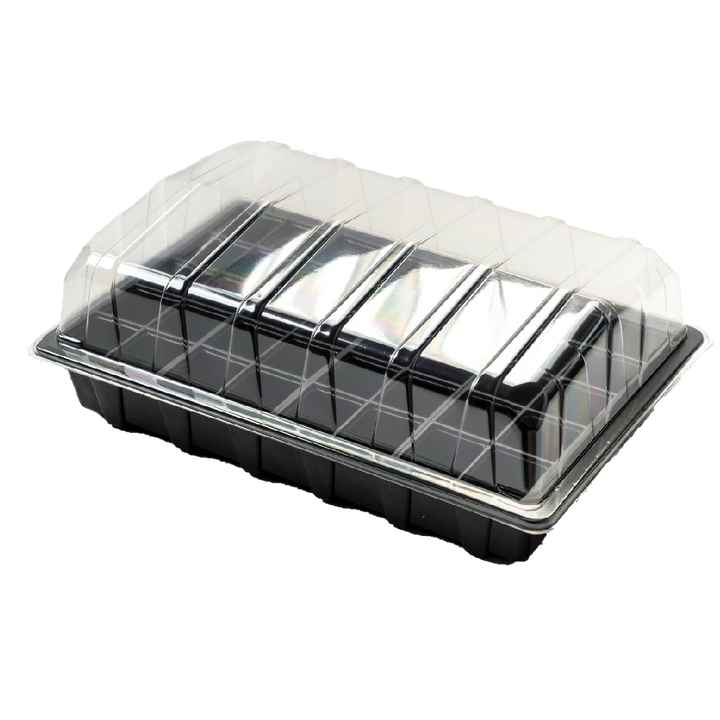 Nutley’s 40 Cell Full Size Seed Propagator Set: Select Drainage Holes and Pack Quantity