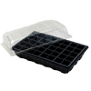 Nutley’s 40 Cell Full Size Seed Propagator Set: Select Drainage Holes and Pack Quantity