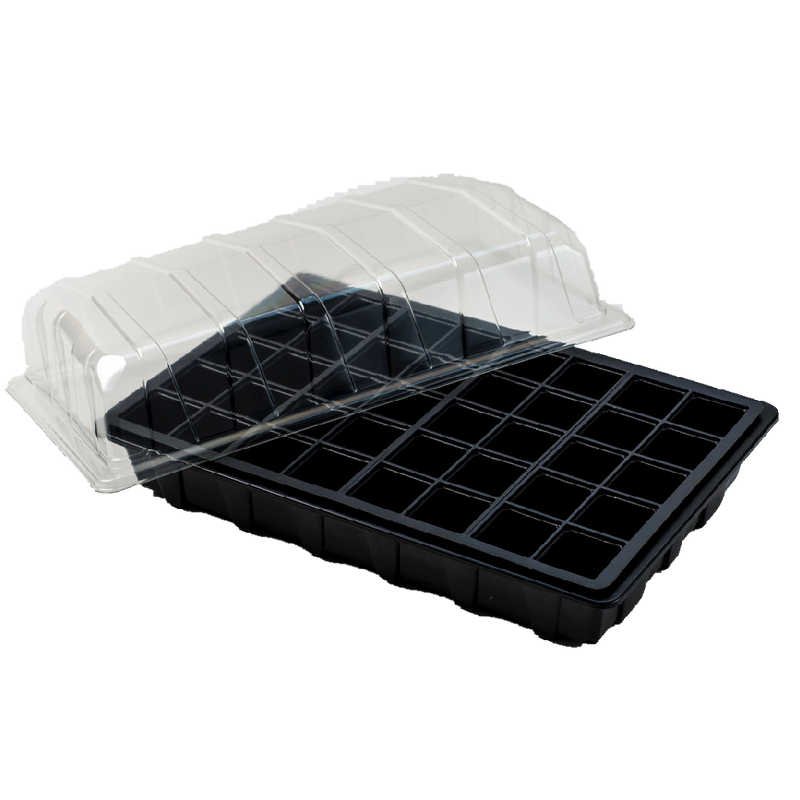 Nutley’s 40 Cell Full Size Seed Propagator Set: Select Drainage Holes and Pack Quantity