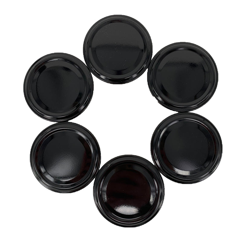 Six Of Nutley's 63mm Black Lids