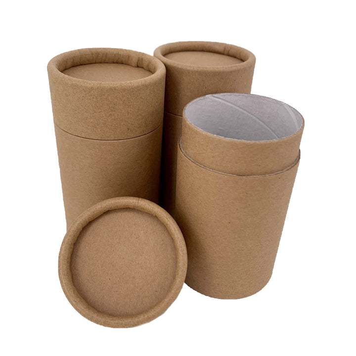Nutley's 140ml Plastic Free Cardboard Cosmetic Tubes Balms Compostable 5oz