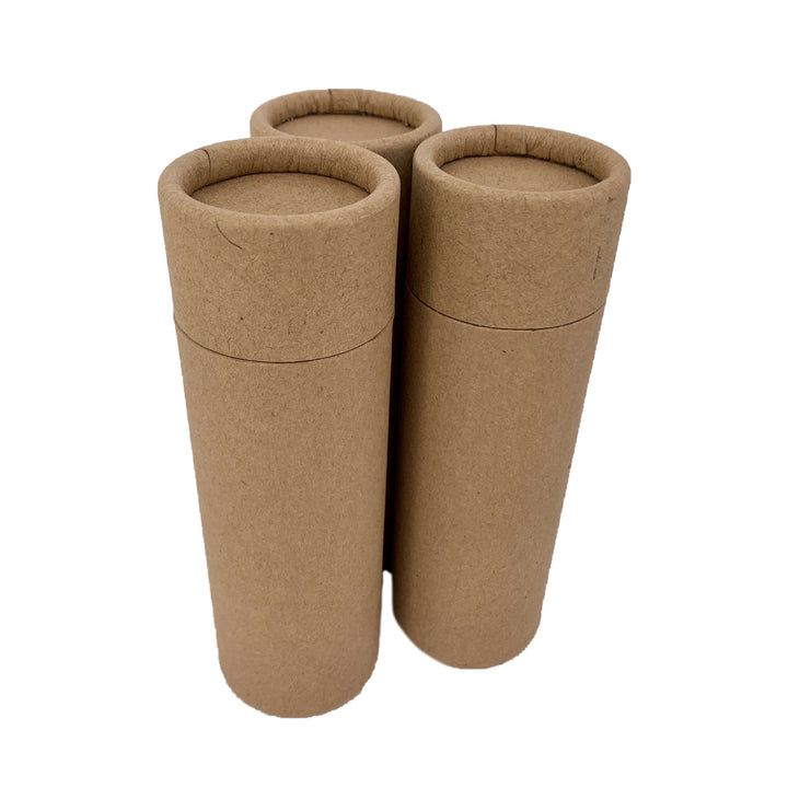 Nutley's 100ml Cardboard Deodorant Tubes Eco Friendly Cosmetic Fragrance Natural Recyclable Biodegradable