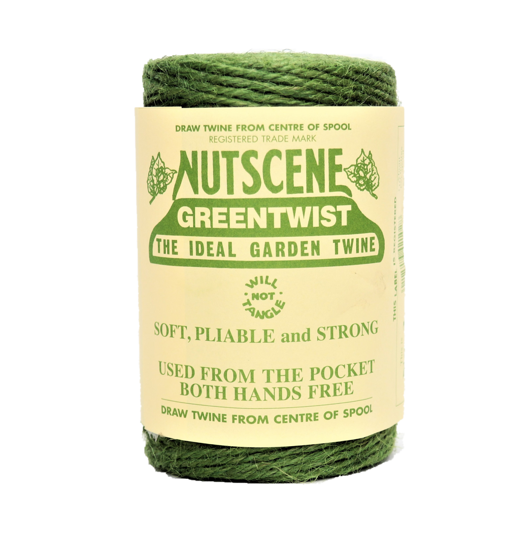 120m Nutscene Jute Twine Rolls Heritage Spool 3-Ply Tangle Free Black Blue Brown Green Red Lilac Natural Orange 
