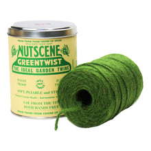 Load image into Gallery viewer, Authentic Nutscene Tin O&#39; Twine Jute String 150m Black Lilac Red Blue Natural Green
