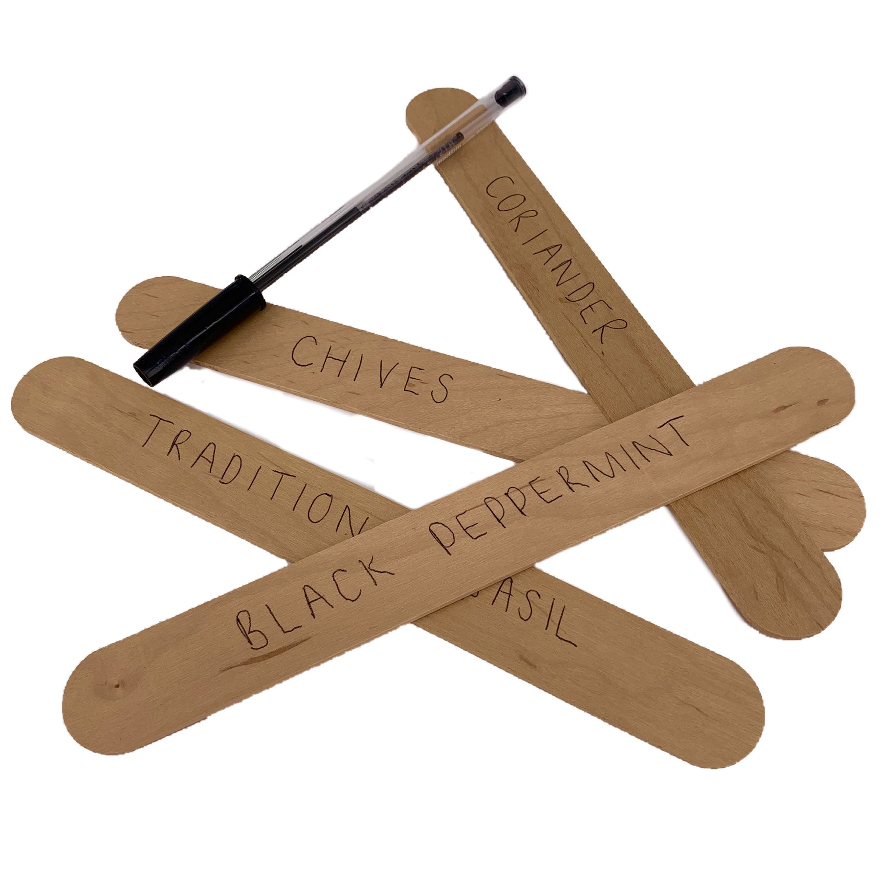 Nutley's Large Wooden Seedling Labels - Pack of 100 – Nutley's Kitchen ...