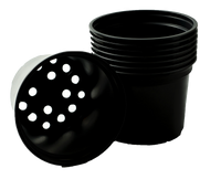 Mixed 9cm and 13cm Round Modiform Plastic Pots Duo