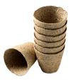 Nutley’s 8cm Round Jiffy Peat-Free Fibre Plant Pot