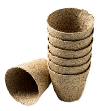Nutley’s 8cm Round Jiffy Peat-Free Fibre Plant Pot