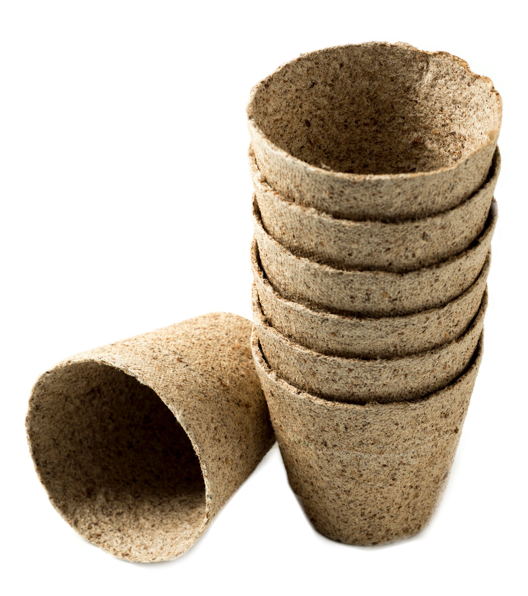 Nutley’s 8cm Round Jiffy Peat-Free Fibre Plant Pot
