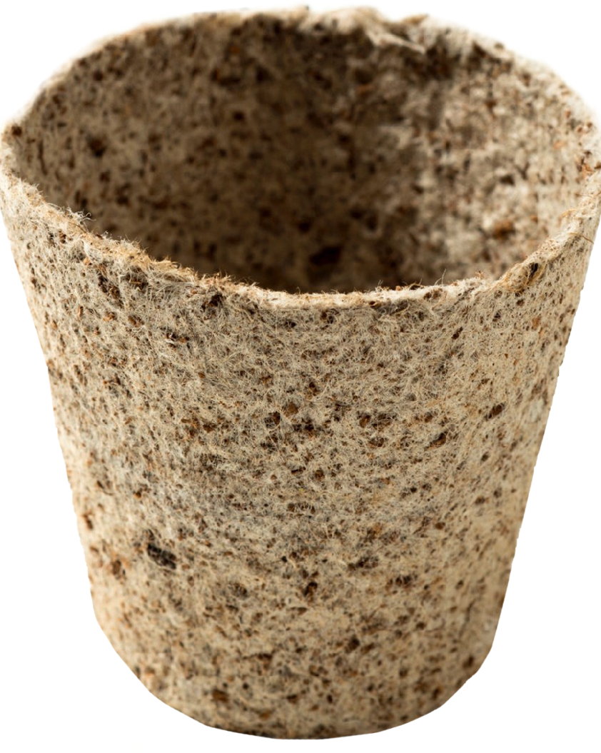 Nutley’s 6cm Round Jiffy Peat-Free Fibre Plant Pot