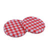 Nutley's 63mm Red Gingham Lids