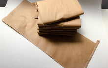 Load image into Gallery viewer, Nutley&#39;s paper potato sacks 25kg stitched bottom 3-ply plain harvest store vegetables
