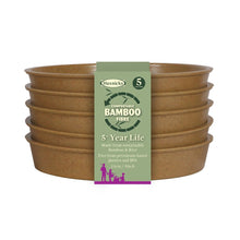 Load image into Gallery viewer, Haxnicks Bamboo Saucers Biodegradable Compostable Green Terracotta Rich Starch Composting Free from BPA 5 Year Guarantee   
