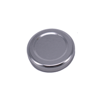 Nutley's 43mm Silver Jam Jar Lids