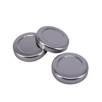 Nutley's 43mm Silver Jam Jar Lids