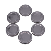 Nutley's 48mm Silver Jam Jar Lids