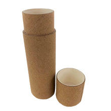 Load image into Gallery viewer, Nutley&#39;s Cardboard Lip Balm Lipstick Tubes Biodegradable Natural Recyclable 1/2 oz 14ml
