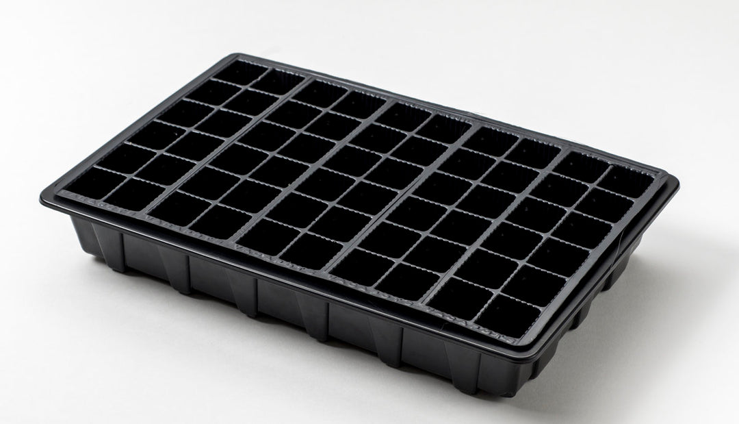 Nutley’s 50 Cell Full Size Seed Propagator Set: Select Drainage Holes and Pack Quantity