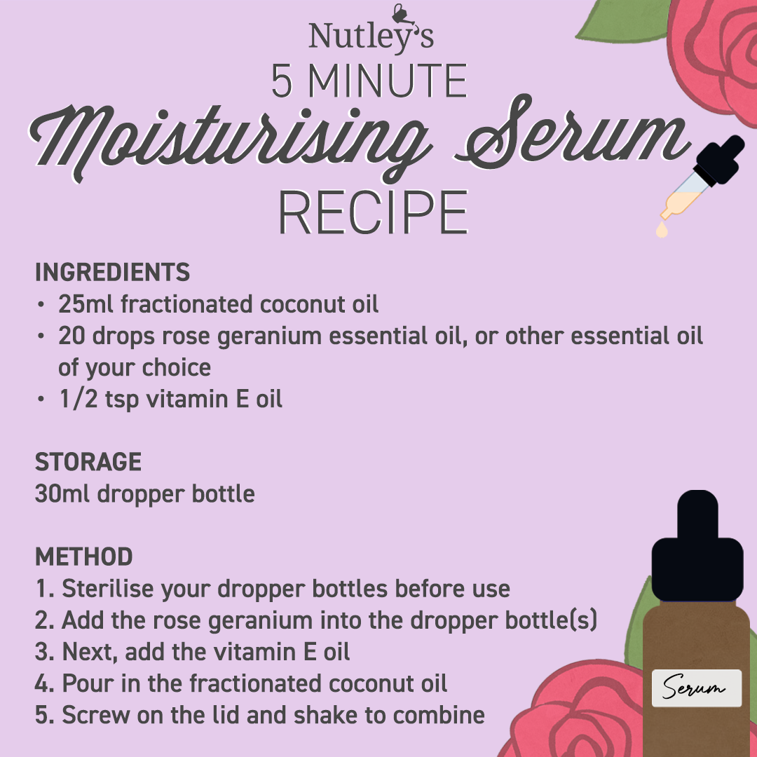 Nutley's 30ml Clear Glass Dropper Bottles: Choose Lid Colour