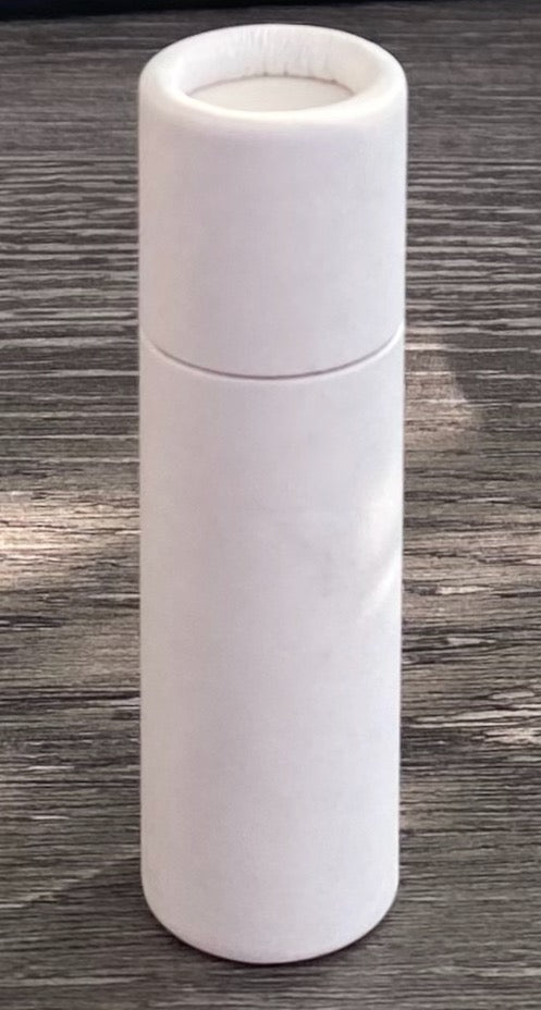 Nutley's 14ml Plastic Free Cardboard Cosmetics Tube - White